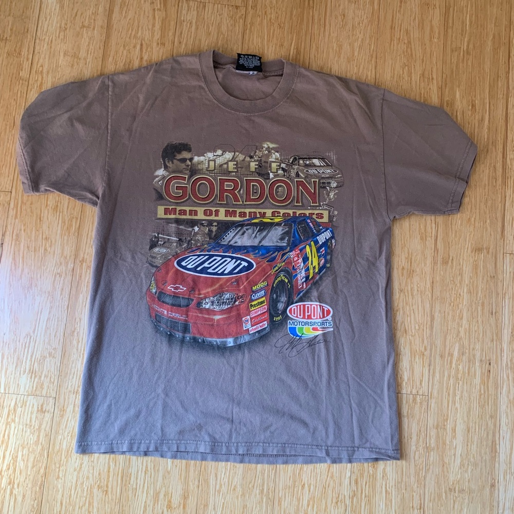 NASCAR Vintage Jeff Gordon DuPont Racing Tee Top
